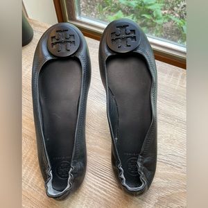 Tory Burch Minnie travel ballet flats Sz 8.